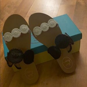 NWT in original box Jack Rogers Lauren sandals